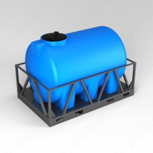 Емкость H 2000л в обрешетке в Сегеже