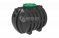 Емкость накопительная для канализации RODLEX-S3000 с горловиной 1000 мм и крышкой в Сегеже